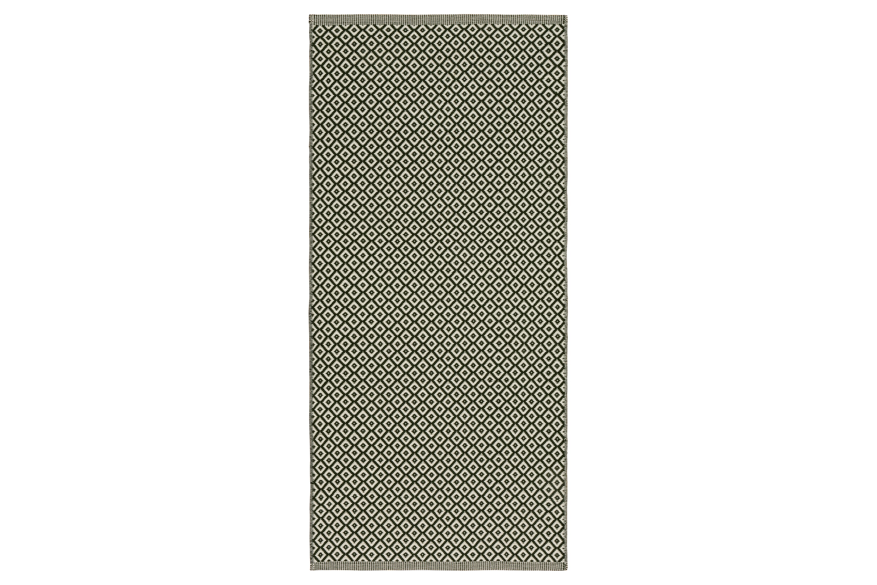 Ullmatta Björkö75x200 cm Rektangulär Grön