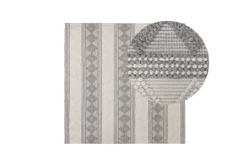 Ullmatta Bozova 200x200 cm - Beige - Textil & mattor - Matta - Modern matta - Ullmatta