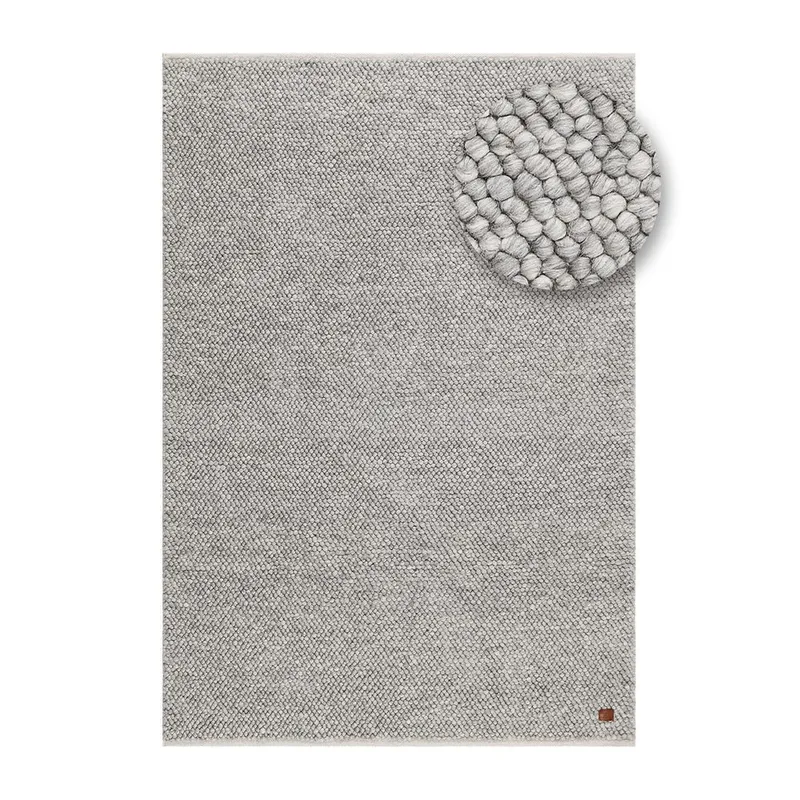 Ullmatta Bubble - 160x230 cm, Grå - Textil & mattor - Matta - Modern matta - Ullmatta