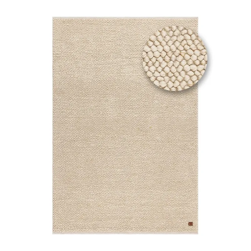 Ullmatta Bubble - 160x230 cm, Natur - Textil & mattor - Matta - Modern matta - Ullmatta
