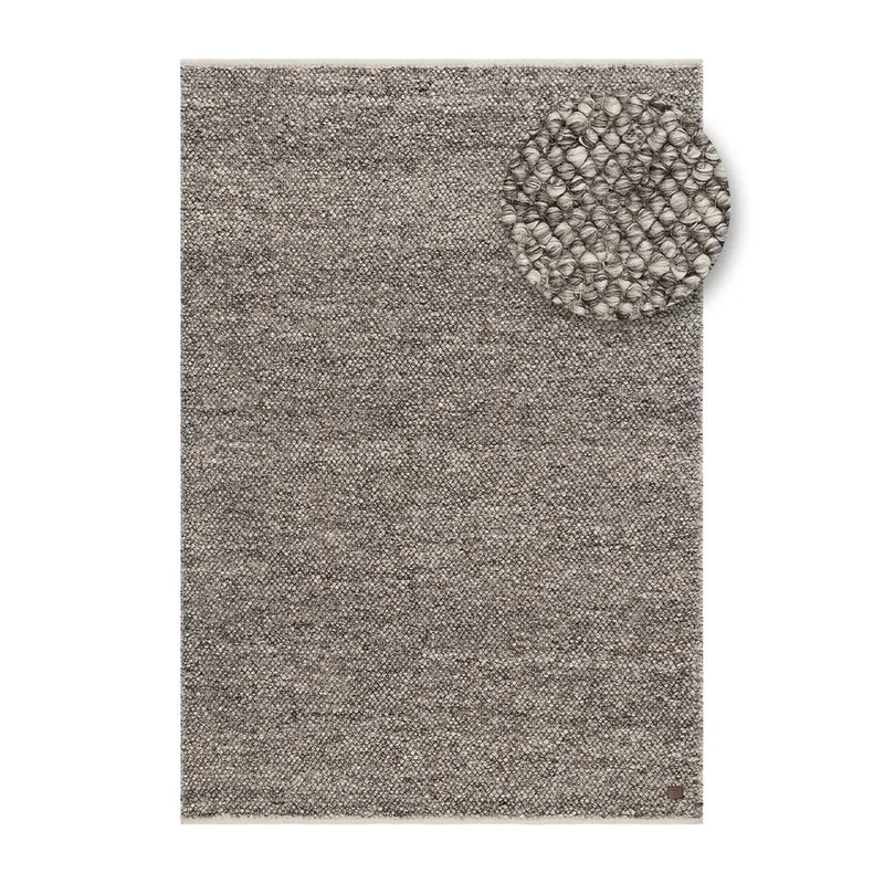 Ullmatta Bubble - 160x230 cm, Taupe - Textil & mattor - Matta - Modern matta - Ullmatta