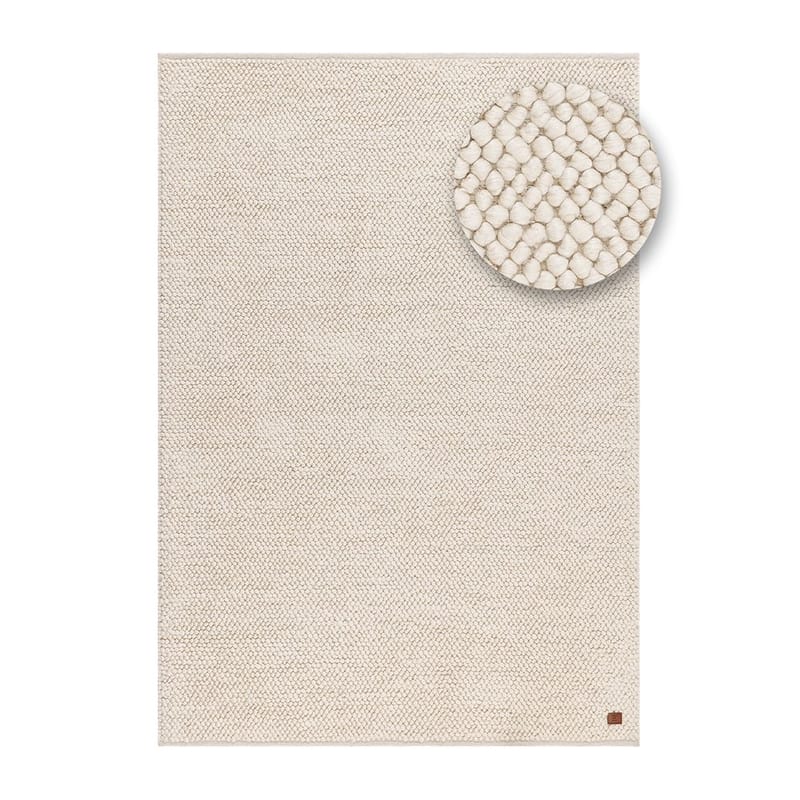 Ullmatta Bubble - 200x300 cm, Creme - Textil & mattor - Matta - Modern matta - Ullmatta