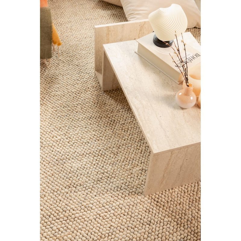 Ullmatta Bubble - 200x300 cm, Sand - Textil & mattor - Matta - Modern matta - Ullmatta