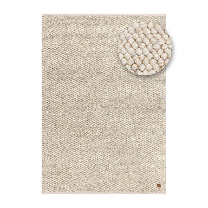 Ullmatta Bubble - 240x340 cm, Sand - Textil & mattor - Matta - Modern matta - Ullmatta