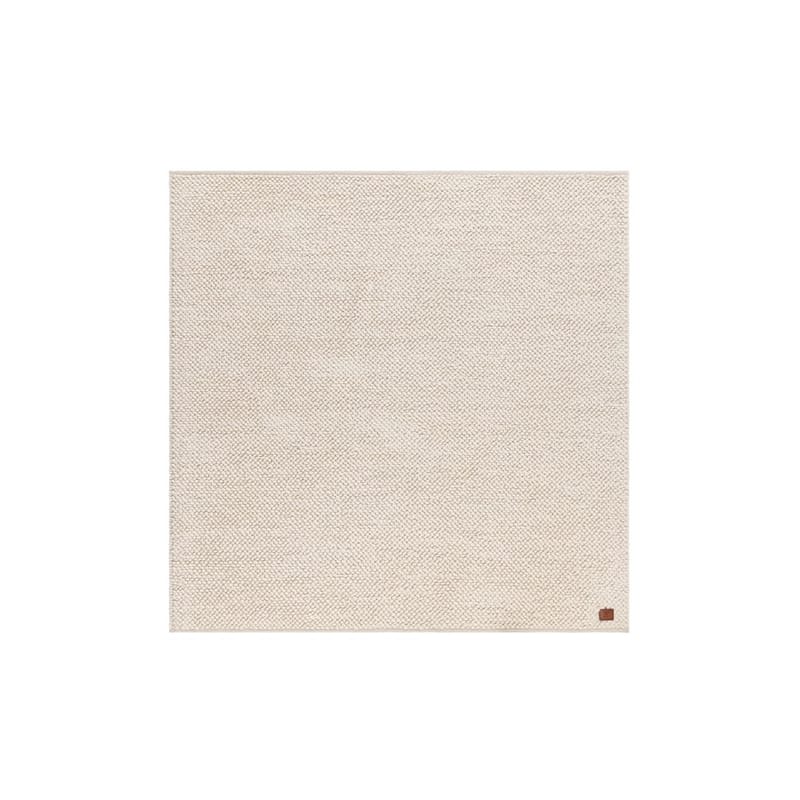 Ullmatta Bubble Kvadrat - 200x200 cm, Creme - Textil & mattor - Matta - Modern matta - Ullmatta