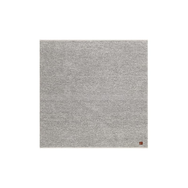 Ullmatta Bubble Kvadrat - 200x200 cm, Grå - Textil & mattor - Matta - Modern matta - Ullmatta