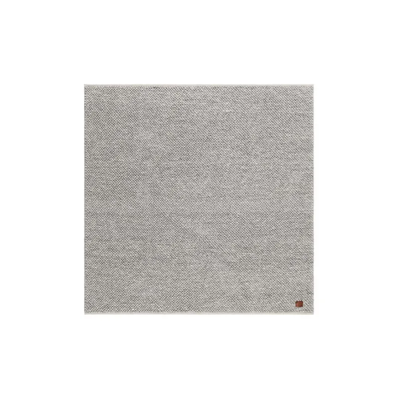 Ullmatta Bubble Kvadrat, 200x200 cm, Grå