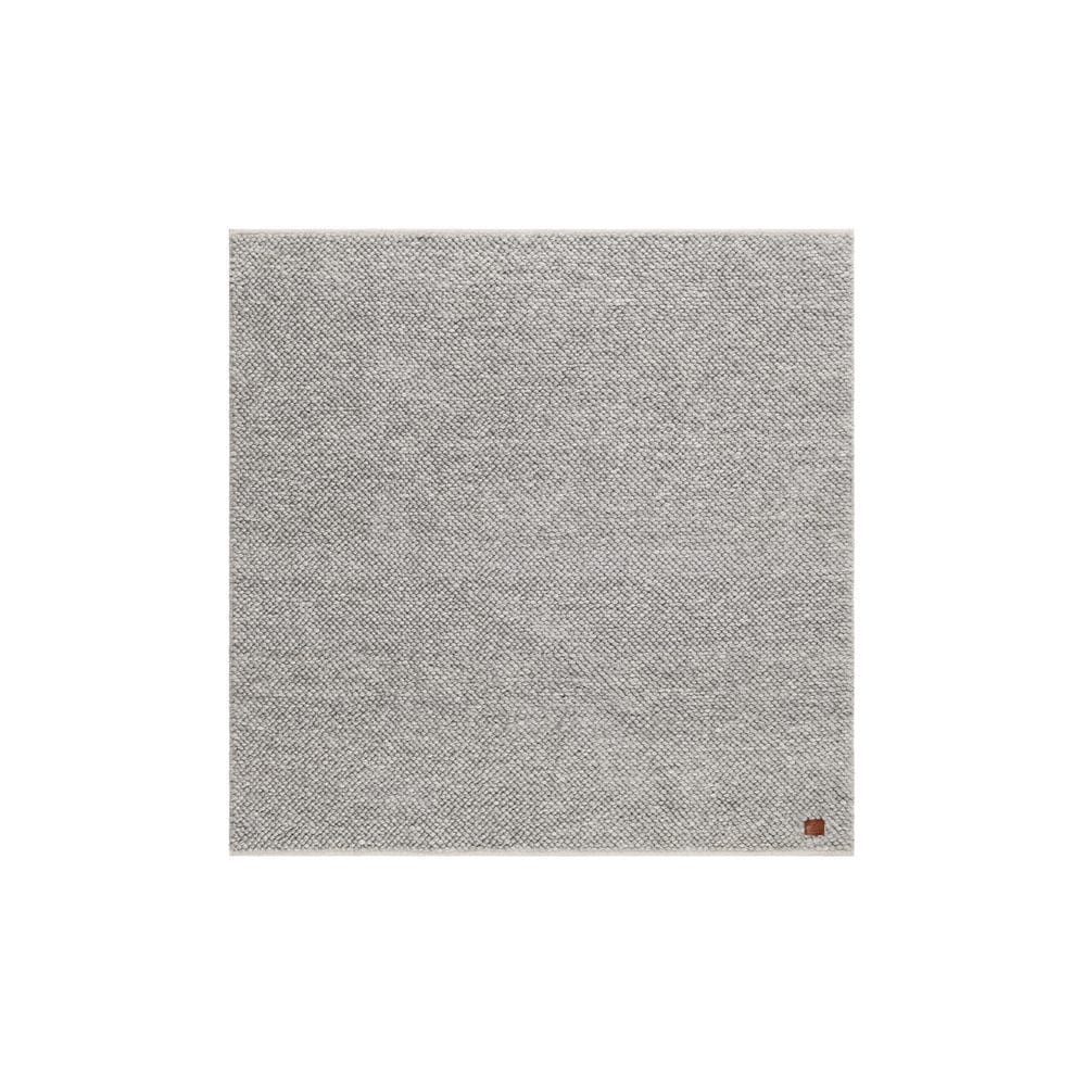 ullmatta bubble kvadrat - 200x200 cm, grå