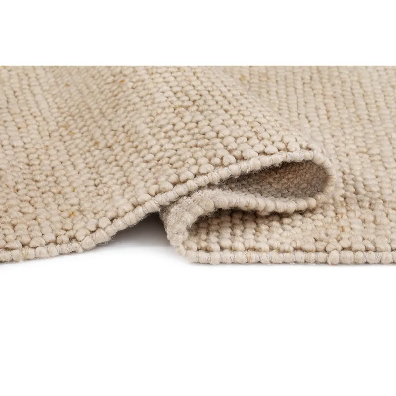 Ullmatta Bubble Kvadrat - 200x200 cm, Natur - Textil & mattor - Matta - Modern matta - Ullmatta
