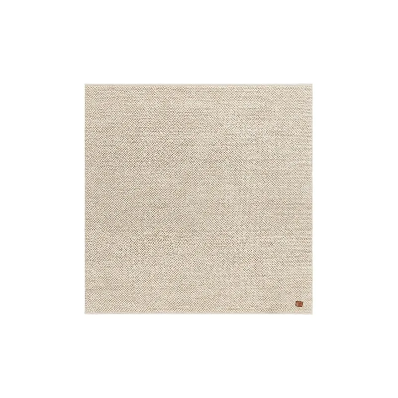 Ullmatta Bubble Kvadrat - 200x200 cm, Sand - Textil & mattor - Matta - Modern matta - Ullmatta