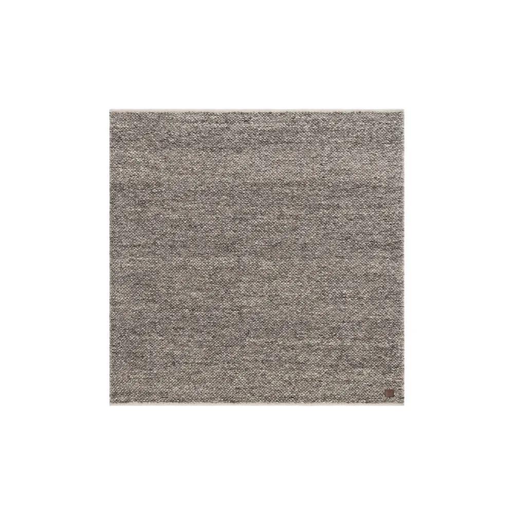 ullmatta bubble kvadrat - 200x200 cm, taupe