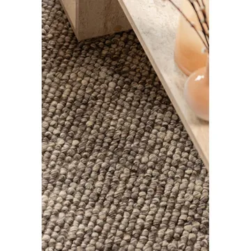 Ullmatta Bubble Kvadrat - 200x200 cm, Taupe - Textil & mattor - Matta - Modern matta - Ullmatta