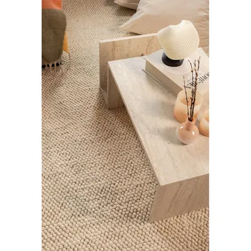 Ullmatta Bubble Kvadrat - 240x240 cm, Creme - Textil & mattor - Matta - Modern matta - Ullmatta