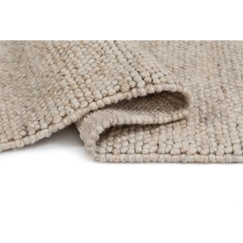 Ullmatta Bubble Kvadrat - 240x240 cm, Sand - Textil & mattor - Matta - Modern matta - Ullmatta