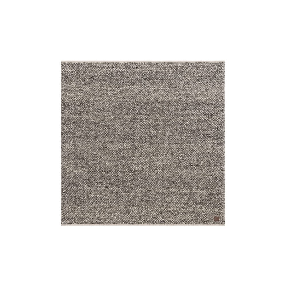 ullmatta bubble kvadrat - 240x240 cm, taupe
