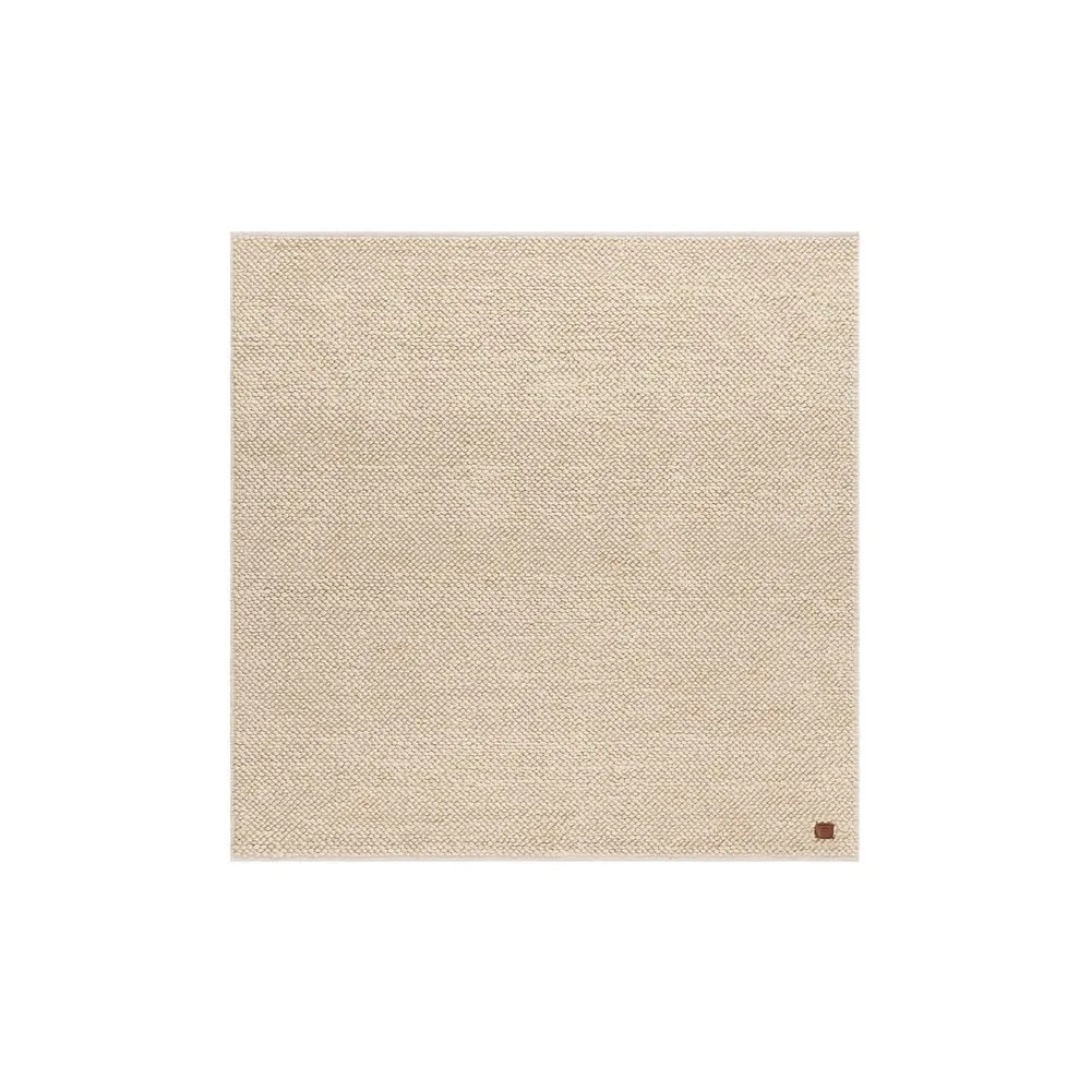 Ullmatta Bubble Kvadrat - 300x300 cm, Natur