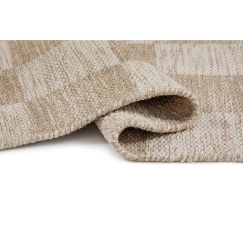 Ullmatta Chessie Kvadrat - 200x200 cm, Linne - Textil & mattor - Matta - Modern matta - Ullmatta