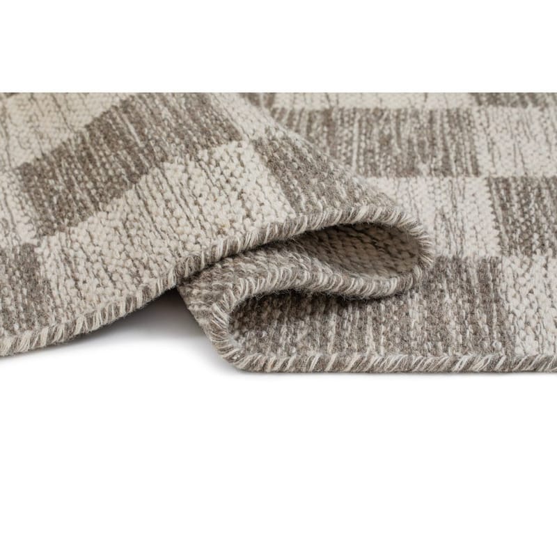 Ullmatta Chessie Kvadrat - 250x250 cm, Grå - Textil & mattor - Matta - Modern matta - Ullmatta