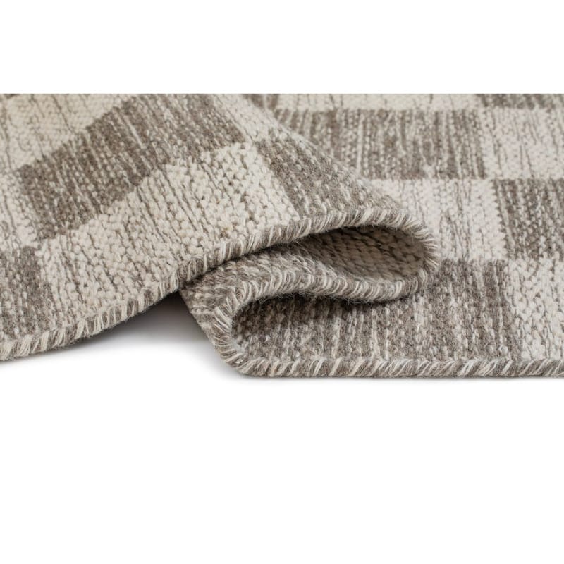 Ullmatta Chessie Kvadrat - 300x300 cm, Grå - Textil & mattor - Matta - Modern matta - Ullmatta