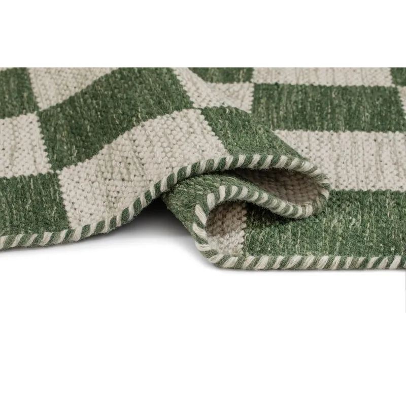 Ullmatta Chessie Kvadrat - 300x300 cm, Smaragdgrön - Textil & mattor - Matta - Modern matta - Ullmatta