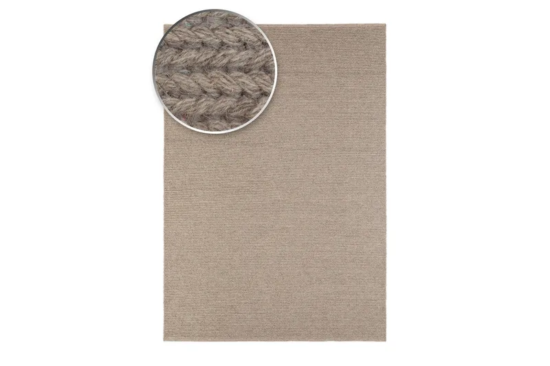 Dalarö Ullmatta 160x230 cm - Linne - Textil & mattor - Matta - Modern matta - Ullmatta