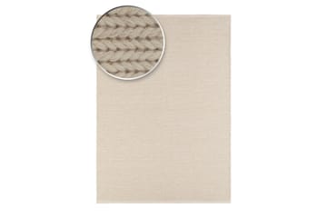 Dalarö Ullmatta 160x230 cm - Vit - Textil & mattor - Matta - Modern matta - Ullmatta