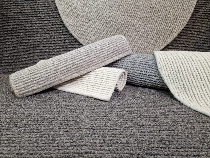 Dalarö Ullmatta 75x150 cm - Vit - Textil & mattor - Matta - Modern matta - Ullmatta