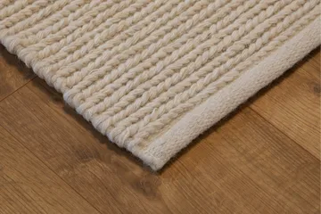 Dalarö Ullmatta 75x150 cm - Vit - Textil & mattor - Matta - Modern matta - Ullmatta