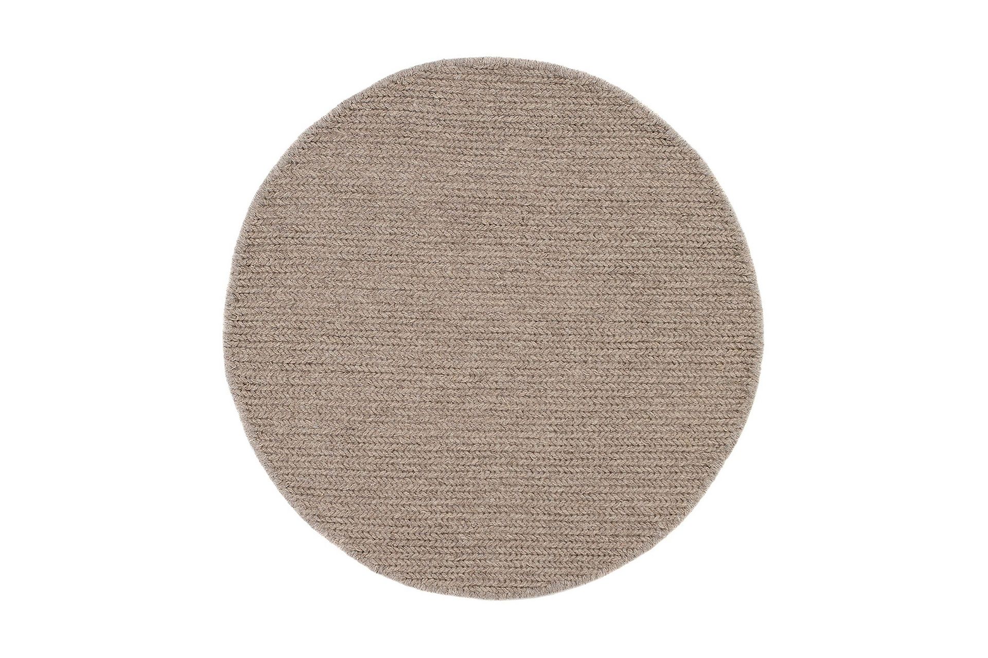 dalarö ullmatta 300 cm rund - linne