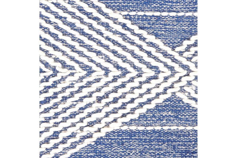 Ullmatta Datca 200x200 cm - Blå - Textil & mattor - Matta - Modern matta - Ullmatta