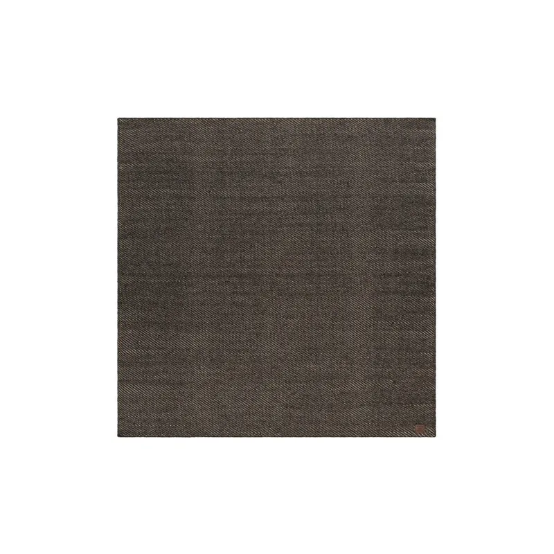 Ullmatta Ekeby Kvadrat, 200x200 cm, Taupe