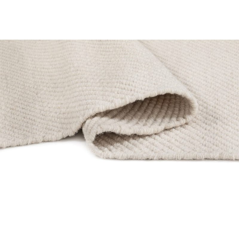 Ullmatta Ekeby Kvadrat - 200x200 cm, Vit - Textil & mattor - Matta - Modern matta - Ullmatta