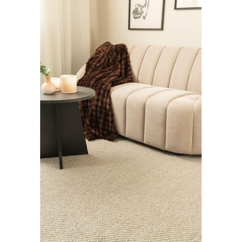 Ullmatta Ekeby Kvadrat - 240x240 cm, Grå - Textil & mattor - Matta - Modern matta - Ullmatta