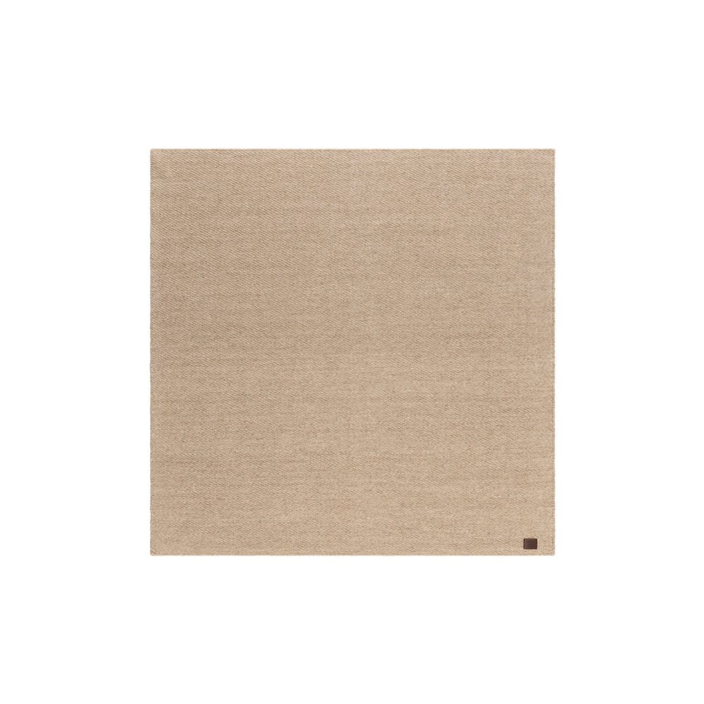 ullmatta ekeby kvadrat - 240x240 cm, linne