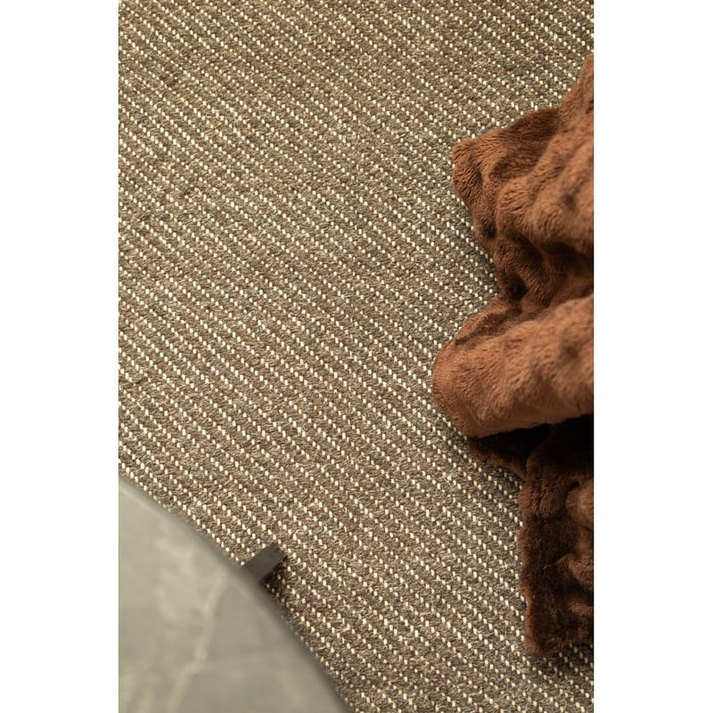 Ullmatta Ekeby Kvadrat - 240x240 cm, Taupe - Textil & mattor - Matta - Modern matta - Ullmatta