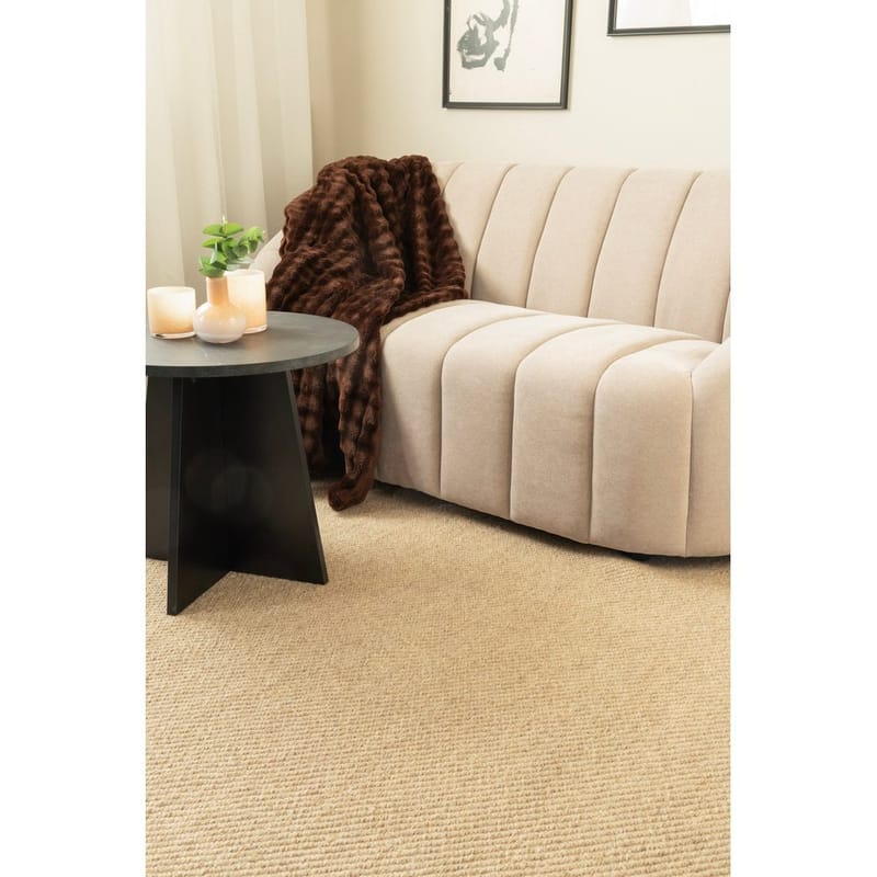 Ullmatta Ekeby Kvadrat - 280x280 cm, Linne - Textil & mattor - Matta - Modern matta - Ullmatta