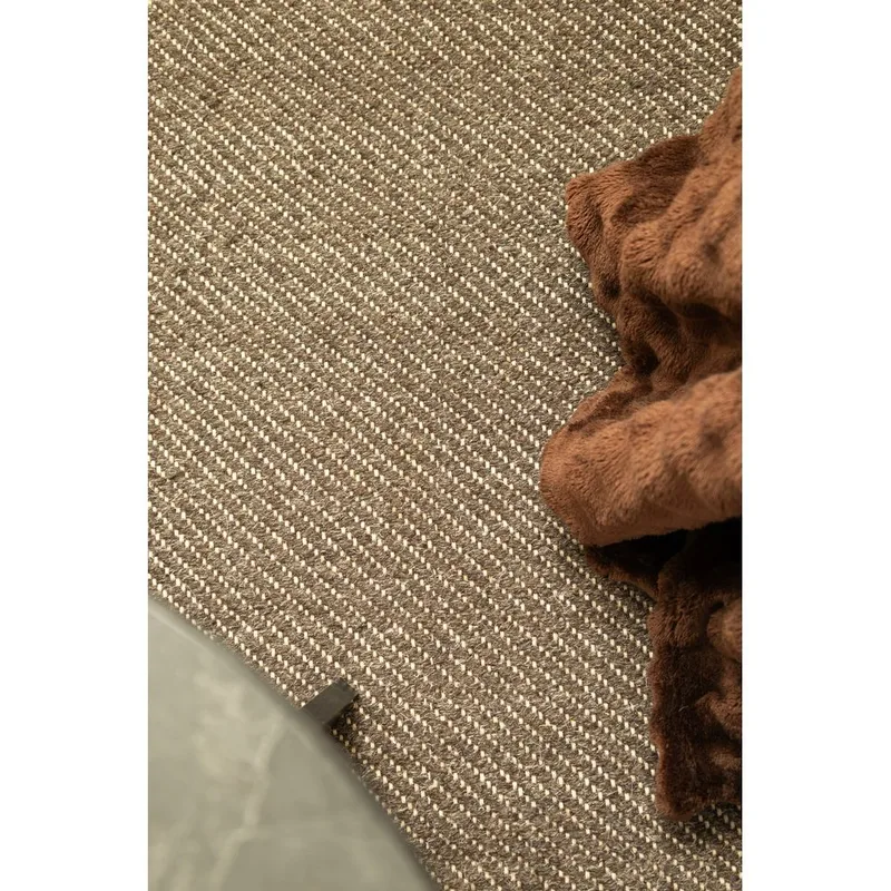 Ullmatta Ekeby Kvadrat - 280x280 cm, Taupe - Textil & mattor - Matta - Modern matta - Ullmatta