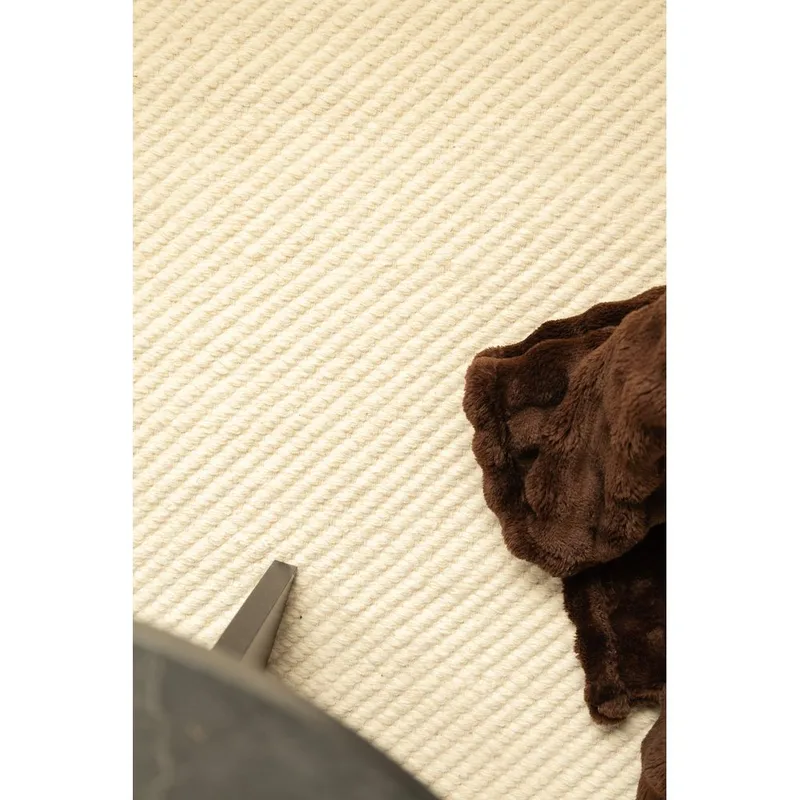 Ekeby Matta 160x230 cm - Vit - Textil & mattor - Matta - Modern matta - Ullmatta