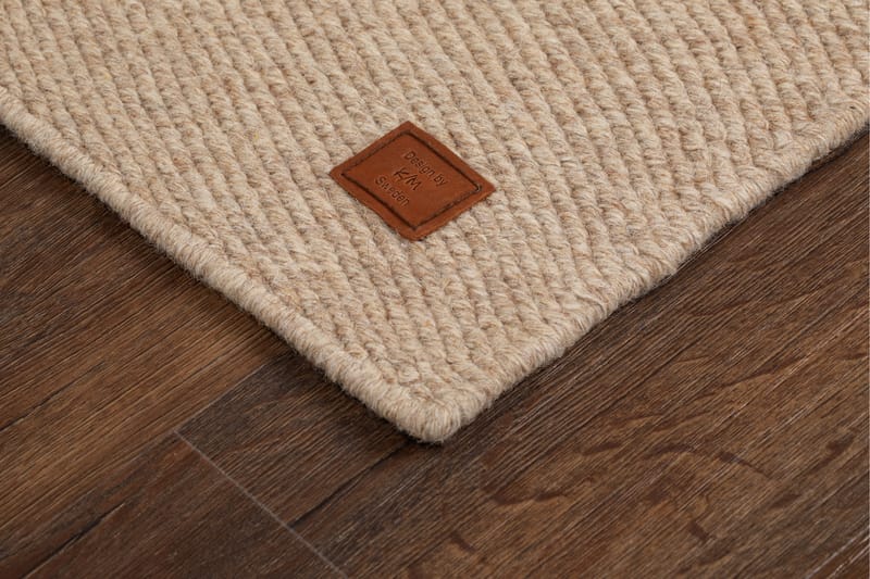 Ekeby Matta 75x150 cm - Ljus Linnebrun - Textil & mattor - Matta - Modern matta - Ullmatta