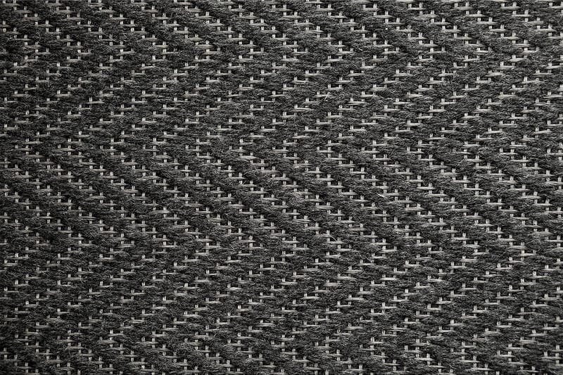 Elsa Matta 80x200 cm Svart - Vm Carpet - Textil & mattor - Matta - Modern matta - Ullmatta