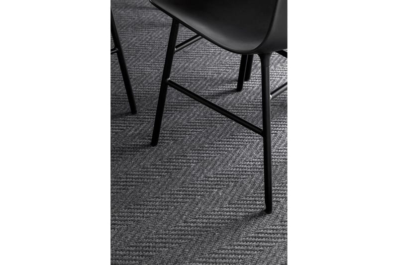 Elsa Matta 80x200 cm Svart - Vm Carpet - Textil & mattor - Matta - Modern matta - Ullmatta