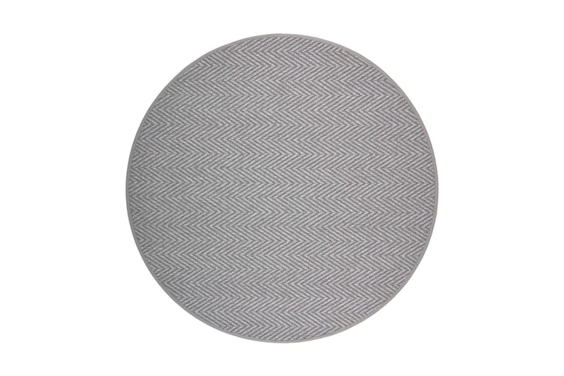 Elsa Matta Rund 133 cm Grå - Vm Carpet - Textil & mattor - Matta - Modern matta - Ullmatta