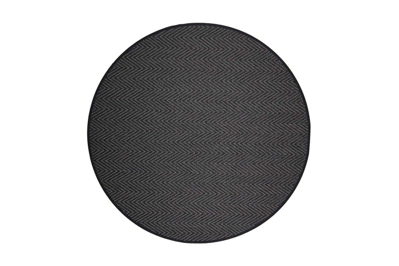 Elsa Matta Rund 133 cm Svart - Vm Carpet - Textil & mattor - Matta - Modern matta - Ullmatta