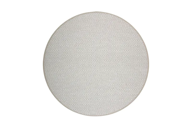 Elsa Matta Rund 160 cm Beige - Vm Carpet - Textil & mattor - Matta - Modern matta - Ullmatta