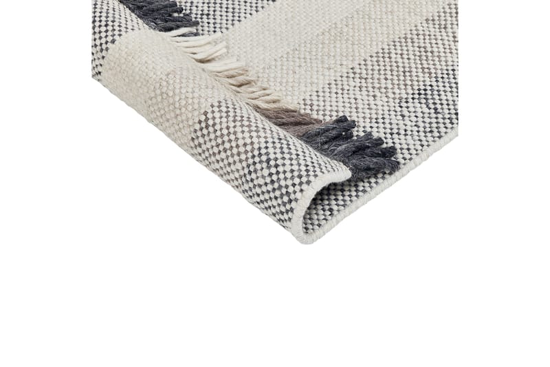 Ullmatta Emirler 160x230 cm - Svart/Vit - Textil & mattor - Matta - Modern matta - Ullmatta