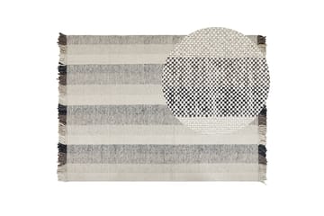 Ullmatta Emirler 160x230 cm - Svart/Vit - Textil & mattor - Matta - Modern matta - Ullmatta