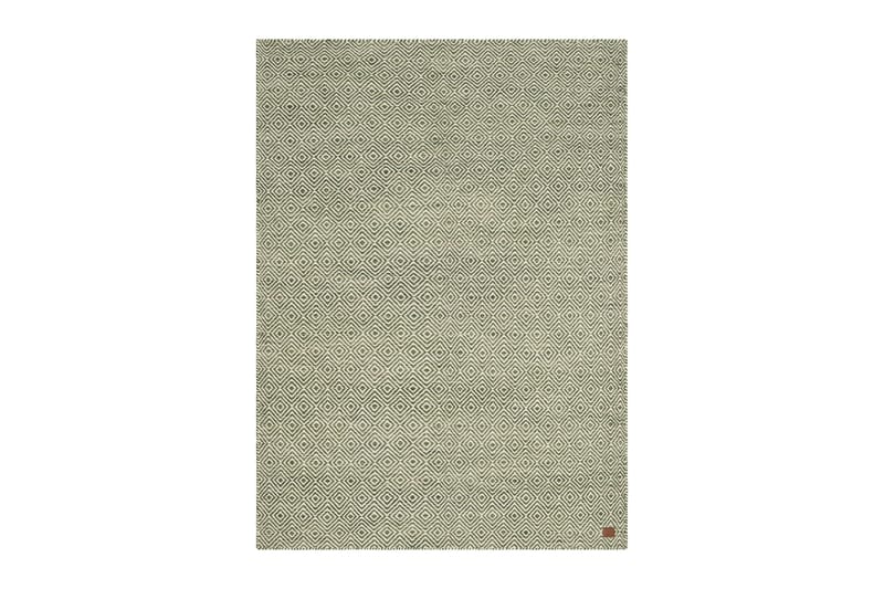 Gåsöga Ullmatta 300x400 cm Rektangulär, Grön