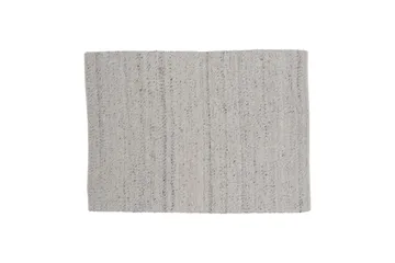 Ganga Ullmatta 200x300 - Vit/Grå - Textil & mattor - Matta - Modern matta - Ullmatta