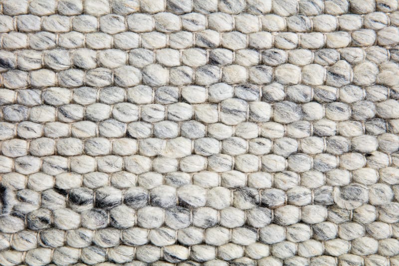 Ganga Ullmatta 200x300 - Vit/Grå - Textil & mattor - Matta - Modern matta - Ullmatta