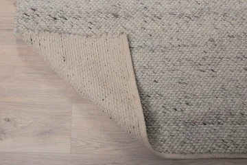 Ganga Ullmatta 200x300 - Vit/Grå - Textil & mattor - Matta - Modern matta - Ullmatta